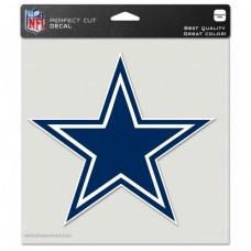 Dallas Cowboys Perfect Cut Color Decal 8" X 8"